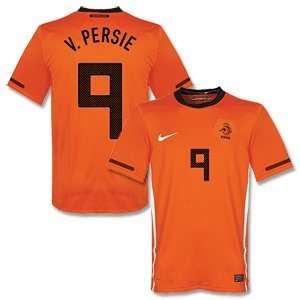  10 11 Holland Home Jersey + V. Persie 9