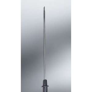  long stainless steel thermocouple probe with ungrounded junction; 10L