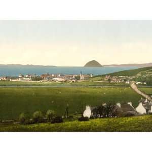  General view, Ballantrae, Scotland 1890s photochrom 