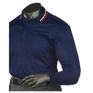  Dalco Long Sleeve Umpire Mini Mesh Shirts NAVY AM Sports 