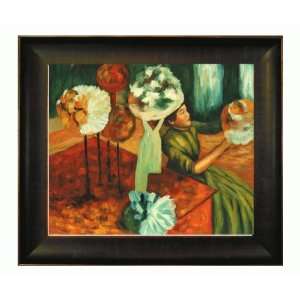  Art Reproduction Oil Painting   Degas Paintings The Millinery Shop 