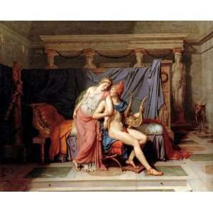  Hand Made Oil Reproduction   Jacques Louis David   24 x 20 