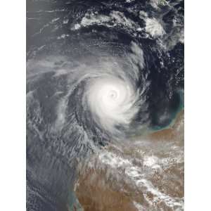  Tropical Cyclone Billy Off Australia Premium Poster Print 