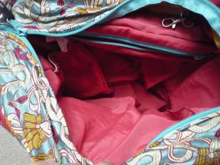 Petunia Pickle Bottom Blue floral Diaper bag / backpack  