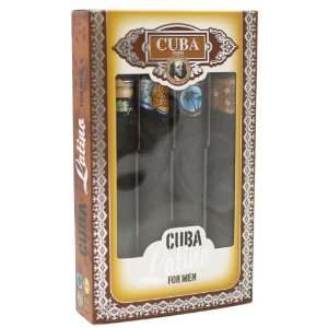  CUBA LATINO COLLECTION Perfume. 4 PC. GIFT SET (CONTAINS 