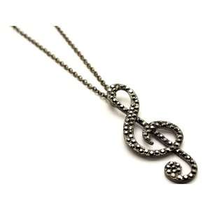  Treble Clef Love of Music Necklace 