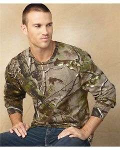 REALTREE Mens Size Long Sleeve T shirts APG or AP CAMO  