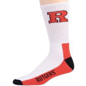 Rutgers Scarlet Knights Youth Tri Color Team Logo Tall Socks  