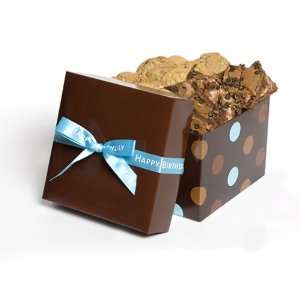 Geoff & Drews Happy Birthday Box, 16 Fresh Baked Cookies & 8 Brownies
