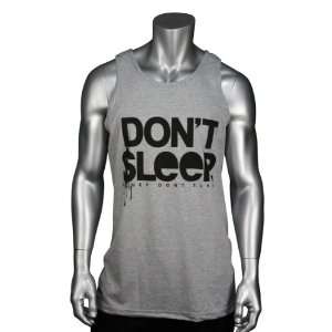 Filthy Dripped Dont Sleep Tank Top Heather Grey. Size MD  