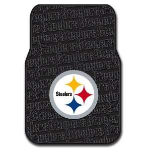  Pittsburgh Steelers Universal Floormats (Set of 2 