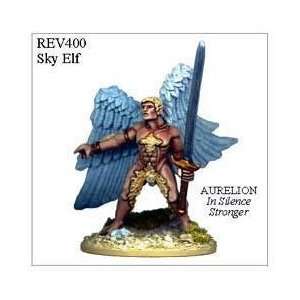  28mm Fantasy   Elves Sky Elf Aurelion In Silence Stronger 