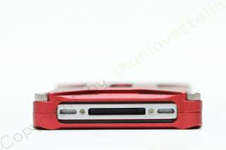   Steel Hard Back Case Cover Bumper Apple iPhone 4 4S 16GB 32GB  