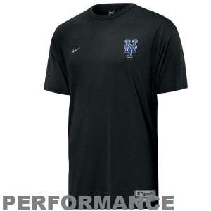  Nike New York Mets Black Performance Training Top Sports 