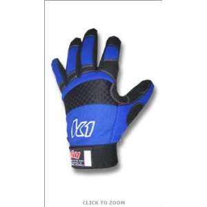  K1 Mechanics Pit Glove Blue Automotive