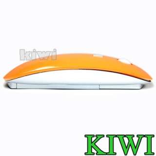 Orange USB Optical Wireless Mouse for Macbook (pro,air)  