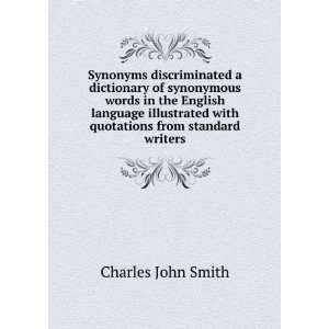  Synonyms discriminated a dictionary of synonymous words in 
