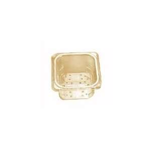   in Colander, Fits Full Size Hot Food Pan, Amber, NSF