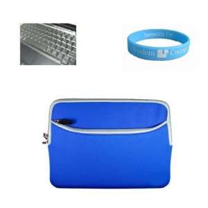 Durable Neoprene Sleeve Blue Case for 13 inch Asus UL30,UL30A,U35,U33 