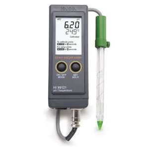  Hanna Portable Meter Direct Soil pH/Temp