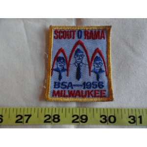  Scout O Rama BSA 1956 Milwaukee Patch 