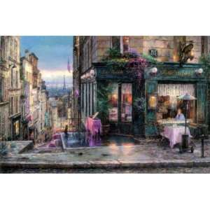  Cao Yong   Parisian Dreams Artists Proof Canvas Giclee Home