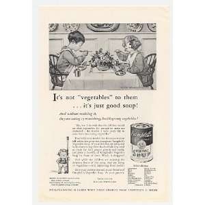   Vegetable Soup Jessie Willcox Smith Print Ad (24086)