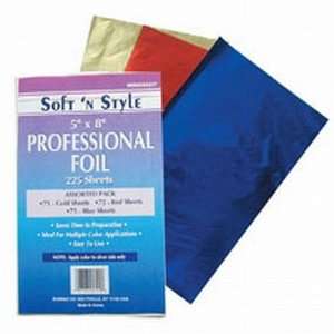  Soft N Style 5 x 8 Professional Foil Assorted Beauty