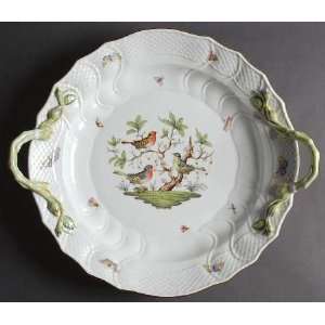   (Ro) 14 Handled Chop Plate, Fine China Dinnerware