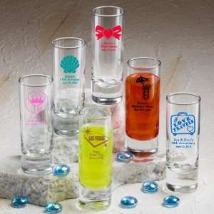 Personalized Shooter Glass Favors 