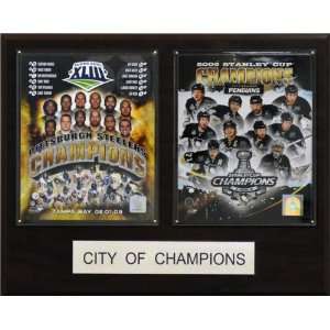  Pittsburgh 2009 City of Champions Plaque