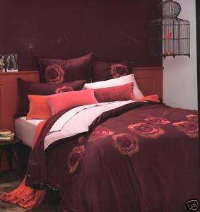 ARDOR Lacey Grape Embroidered QUEEN Doona Cover Set NEW  