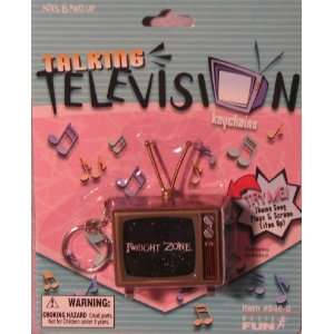  Talking Television Keychain (Twilight Zone) Toys & Games