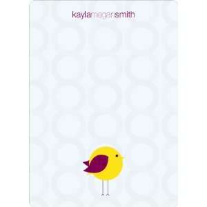  Personal Stationery for Tweetie Birth Modern Baby 