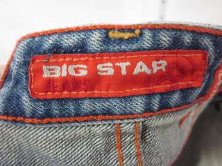 BIG STAR Crop Light Wash Denim Jeans Shorts Sz 25  