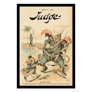  Judge Magazine Ben and Bizzy Giclee Poster Print by 