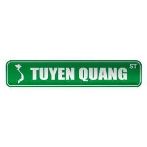   TUYEN QUANG ST  STREET SIGN CITY VIETNAM