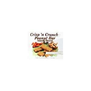  Crisp N Crunch Peanut Bar (With Chocolate)  Box of 7 Protein Bars 