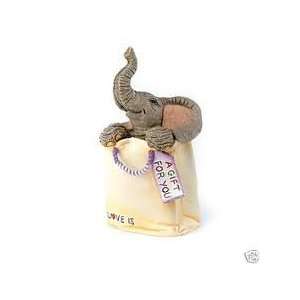  Tuskers Figurine   Love Is a Gift for You