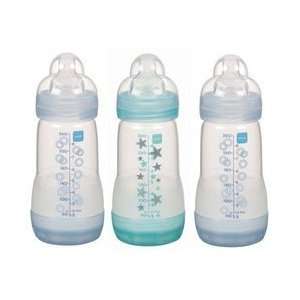   BPA Free Baby Bottle, 8oz, 0+ Months   Single Pack (Boys Color) Baby