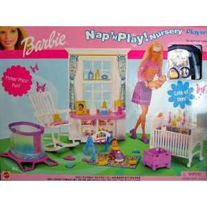  Barbie Krissy Nap n Play Nursery Playset (2001) Toys 