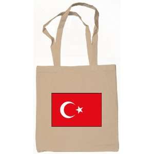  Turkey Turkish Flag Tote Bag Natural 