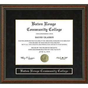 Baton Rouge Community College (BRCC) Diploma Frame