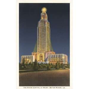  State Capitol, Baton Rouge, Louisiana , 3x4