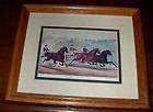 Antique Print   Currier and Ives The First Ride   A True Collectible 