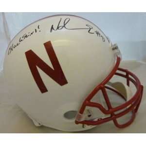 Ndamukong Suh Autographed Nebraska Cornhuskers Full Size Helmet with 