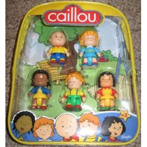  CAILLOU & FRIENDS ARTICULATED FIGURE COLLECTION WITH 