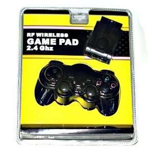  PS2 RF Wireless Controller   Dual Shock   Power by AA Battery 