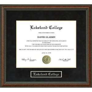  Lakeland College Diploma Frame