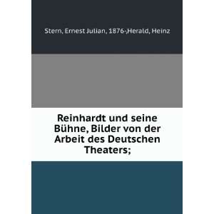   Deutschen Theaters; Ernest Julian, 1876 ,Herald, Heinz Stern Books